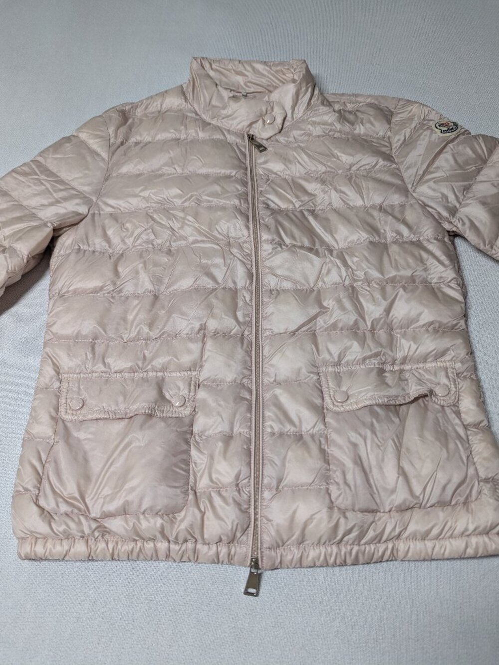 Moncler Lans Full Zip Down Jacket - Size 2